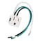 Jandorf Outlet, 15 A, 125V AC, 3 Pole, White 61017 - alternate 1